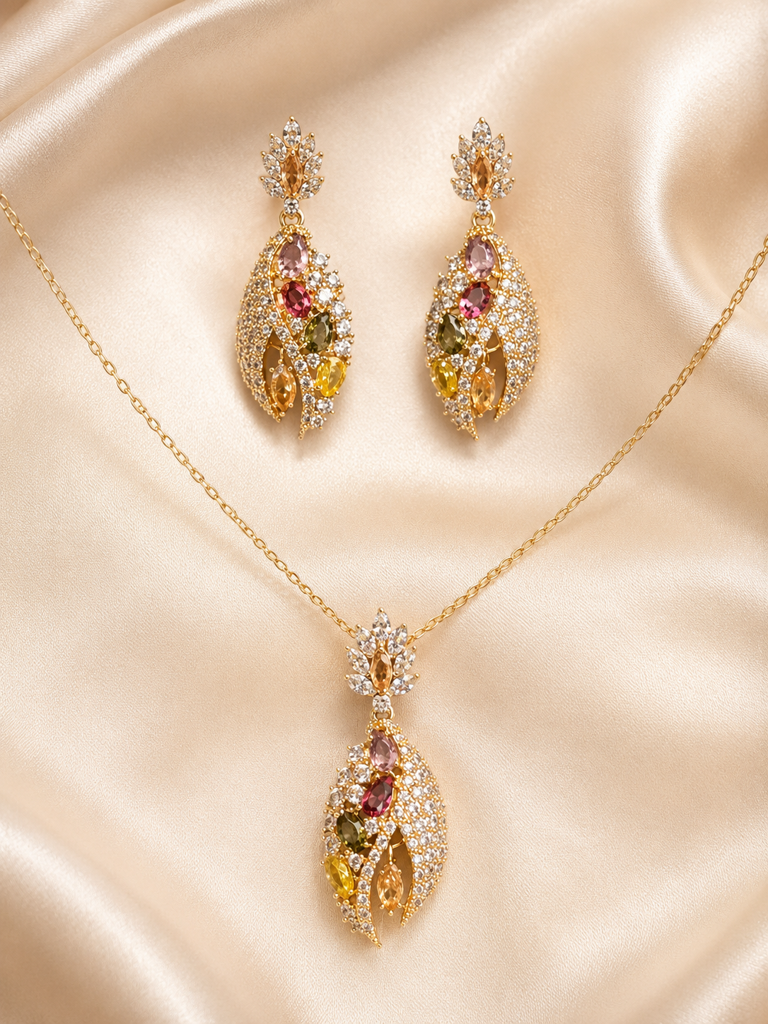 Multicolour Leaf Set