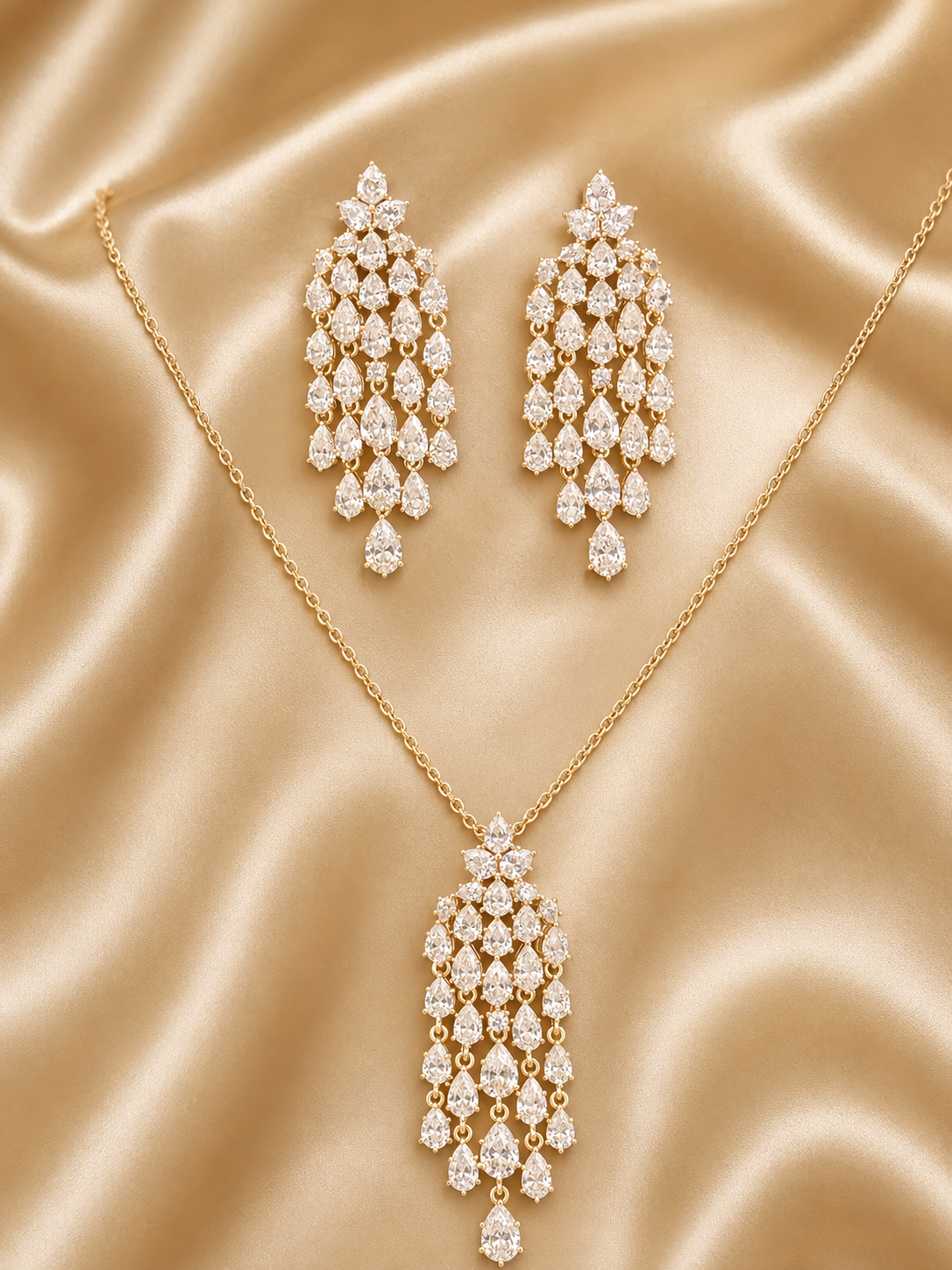 Marquise Cascade Set