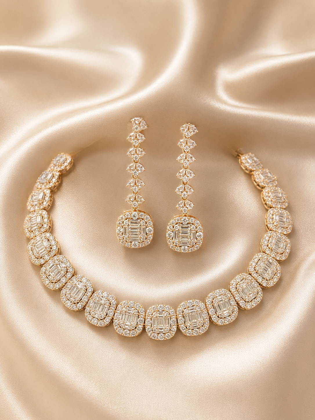 Choker Necklace Set