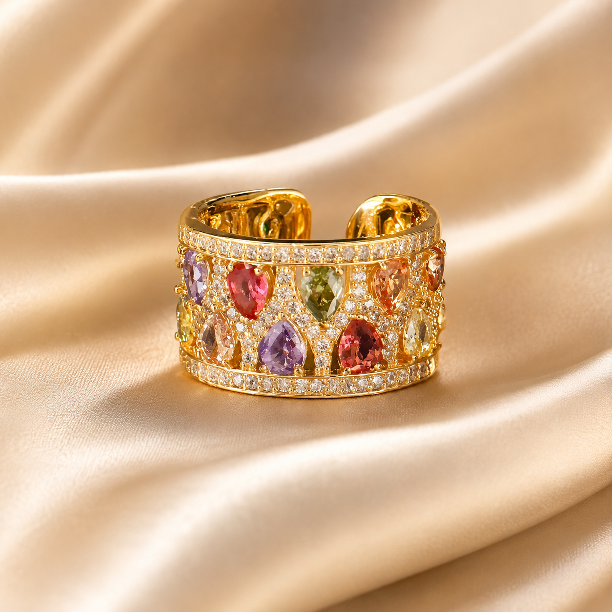 Mosaic Statement Ring