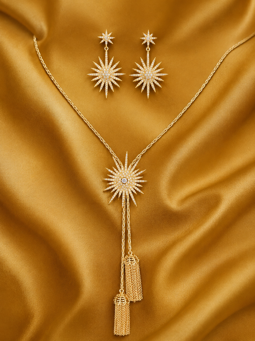 Sunburst Tassel Set