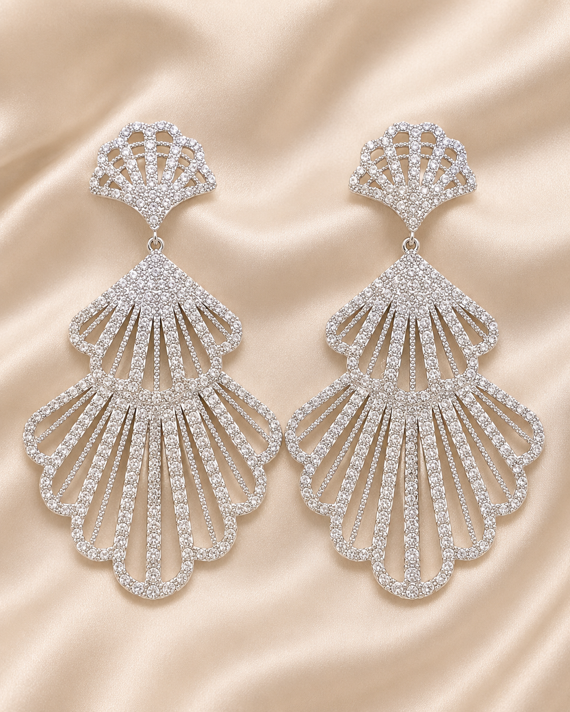 Fan Statement Earrings