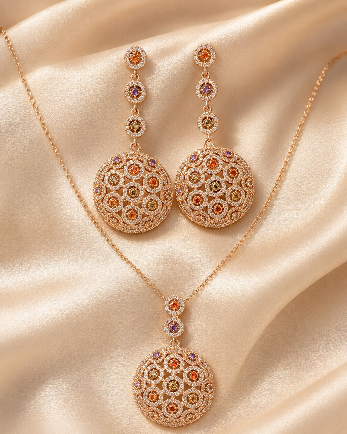 Ornate Medallion Set