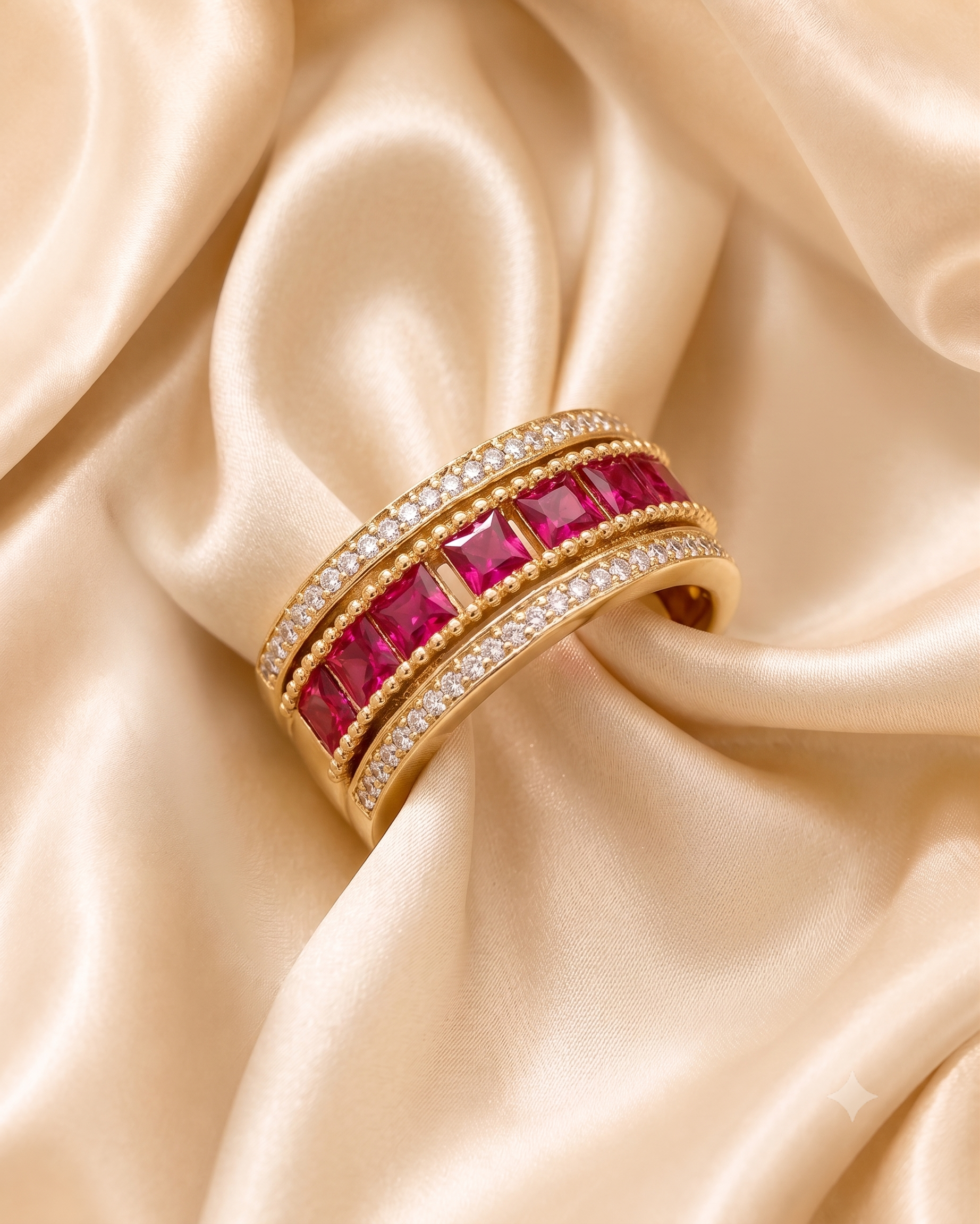 Ruby Radiance Statement Ring